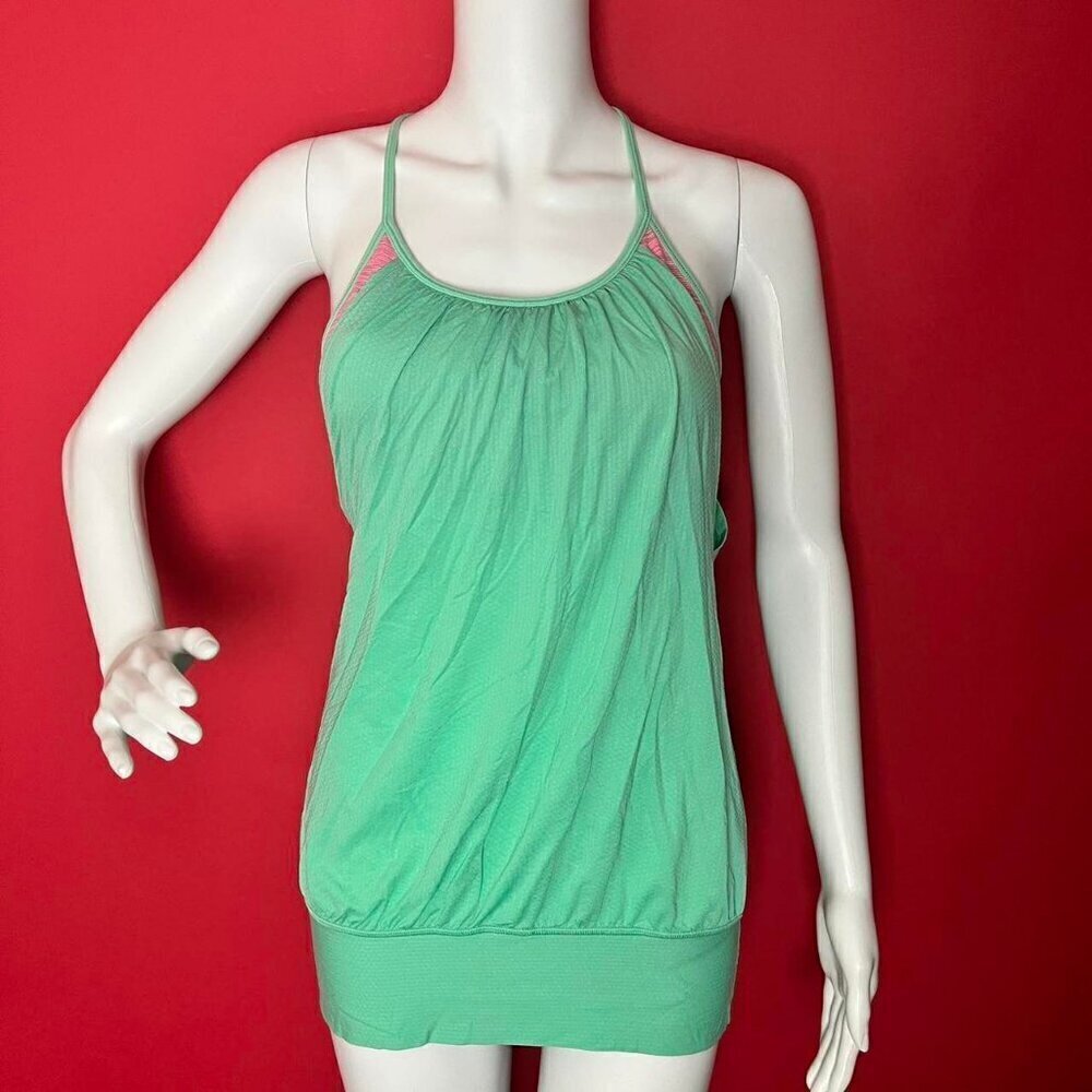 Lululemon / Y2K turquoise and pink tank sports bra top 🩵🩷​​​​​​​​​